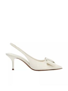 Patent Finish Bow Heels